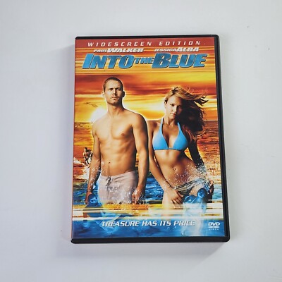 Into the Blue (DVD, 2005, Widescreen) Paul Walker, Jessica Alba