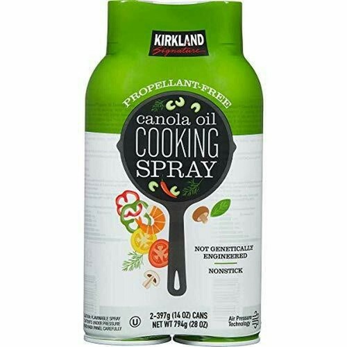 Kirkland Signature Canola Oil Cooking Spray Propellant Free Pack of 2