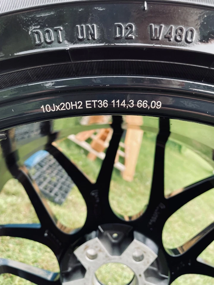Reifen Räder Felgen Schmidt Gambit 5x114,3 10Jx20H2 ET36 MB 66,09 - Bild 3 von 4