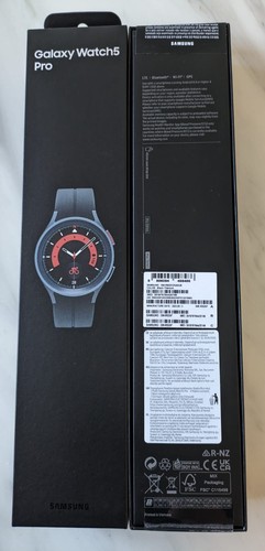 Samsung Galaxy Watch 5 Pro WIFI LTE 45mm R920 R925 Titanium Black Gray Brand NEW - Picture 18 of 25
