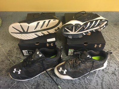 under armour men's spine turf baseball shoe
