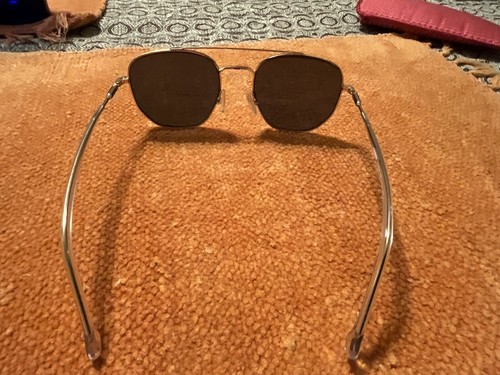 Carrera Gold Tone Aviator Sunglasses  CA23655AM VGUC For Frames Only - Picture 6 of 9