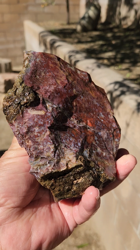 Cady Mountain Moss Agate Rough Mojave Desert CA 5.5"X5"X2.5" 3 Pounds See Video - Video 1 of 1