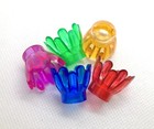 5x Vintage NOMA/WOOLWORTHS Petal SHADES Christmas Tree Fairy Lights