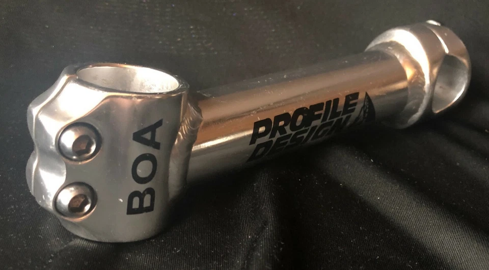 Profile Design BOA Aluminio 140mm Vástago 31.8mm Dirección 25.4 Abrazadera ¡Excelente! Foto 2 de 3