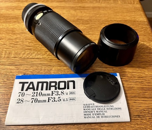TAMRON 70-210mm f3.8-4 46A Tele Macro Lens Adaptall Yashica Contax mount - Picture 1 of 11