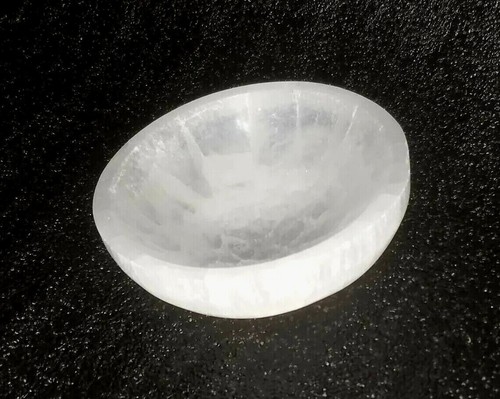 Wholesale Bulk Lot 3 Selenite Charging Bowl 4" Medium Cleanse & Charge Crystals - 第 6/14 張圖片
