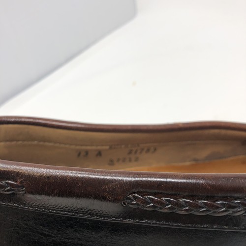 Allen Edmonds Leder Quaste Halbschuhe Slipper Schuhe Größe 13A - Bild 9 von 9