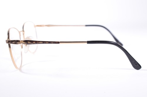 Laura Ashley Veronica JV105 Gold/Black Square vintage Women’s new glasses - Picture 4 of 4