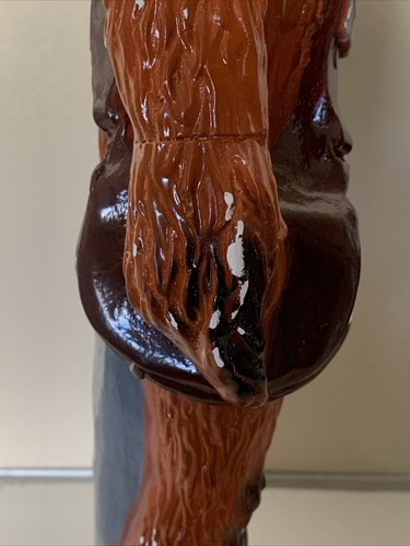 STAR WARS Chewbacca Vintage Carnival Chalkware Bank Plaster 20in. Figurine - Picture 21 of 24