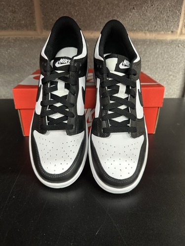 Nike Dunk Low Negro Blanco Panda GS Talla UK 6 EU39 US6.5Y - Imagen 3 de 5
