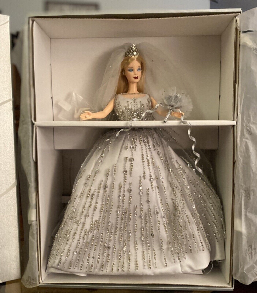 Mattel 24505 Millennium Bride 2000 Barbie Doll NRFB Swarovski Crystal Barbie eBay