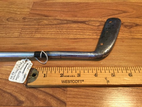 Vintage Beckley Ralston Putter 1930’s Stroke Save With Hogan Shaft And Old Grip - Bild 5 von 8