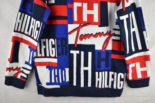 Tommy Hilfiger Kids Crewneck Graphic Sweatshirt Jumper Boys Size XL 16-18yrs - Picture 3 of 8