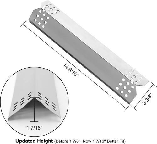 For Grill Master 720-0697 Nexgrill 720-0830H 720-0783E 720-0737Heat Shield Plate - Picture 2 of 6