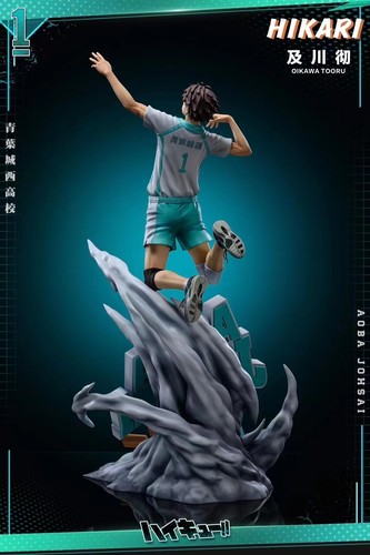 HIKARI Studio aikyuu!! Oikawa Tooru Harzstatue auf Lager H40cm Sammlung Neu - Bild 8 von 9