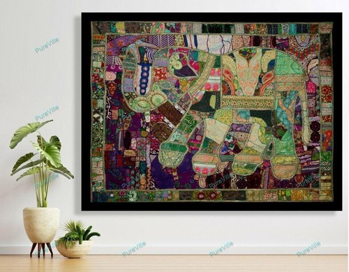 Hippie Arte Arazzo Indiano Handmade Mandala Cotone Yoga Parete - Picture 6 of 13
