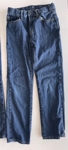 GAP Jeans Denim Regular Original Boys Pants Adjustable Waist Size 12 Lot of 4 - Picture 4 of 13