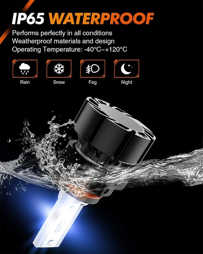 SEALIGHT Fog Light Bulbs XF1 - Blue PSX24 LED Bulb Pack of 2 - Picture 6 of 9