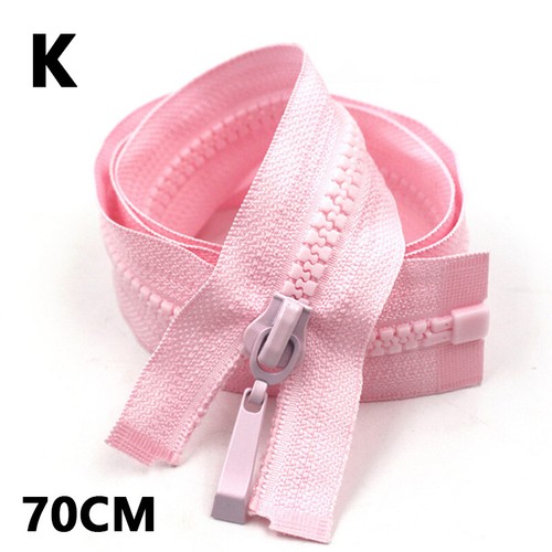 #5 Resin Long Zip Open Ended Double Slider Zipper Garment DIY Sewing Accessories - Picture 26 of 38