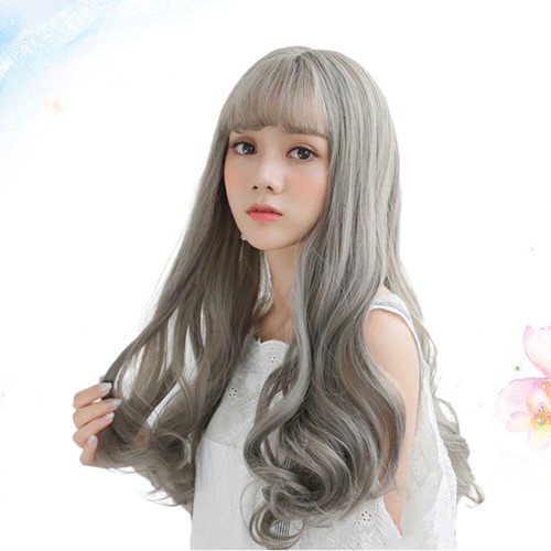 Large Wavy Curly Hair Cover Accessories Women for Girls Woman Wig Miss - Picture 10 of 12