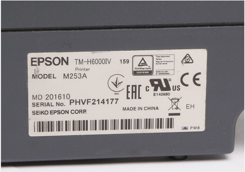Epson TM-H6000IV Multifunction Receipt Printer, Multiple Interfaces and Colors - Picture 10 of 23
