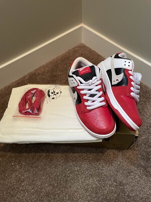 Warren Lotas Jason SB dunk Low Size 6 *In Hand * 1/1000 RARE AND BANNED - NEW