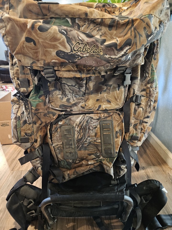 Cabela’s Large Frame Waterproof Hunting Backpack eBay