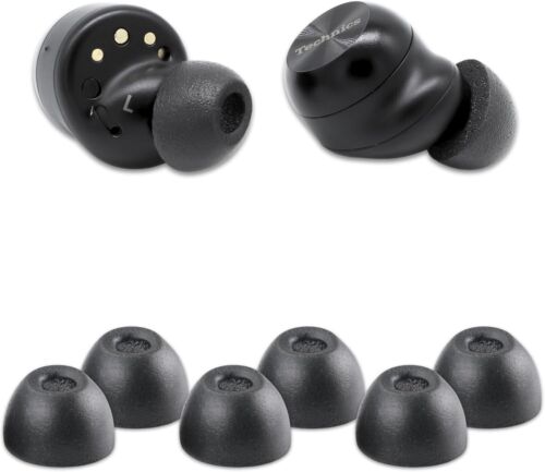 Foam TrueGrip TWo-220-C Premium Memory Foam Ear Tips for Technics EAH-AZ100, ... - Picture 2 of 6