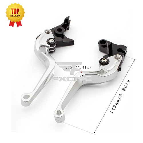 CNC 3D Camber Brake Clutch Rhombus Lever For Yamaha XT125R XT125X 2005-2008 Set - Picture 15 of 15
