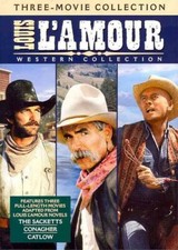 LOUIS L'AMOUR Collection (DVD, 4 discs) **Good w/ slipcase**