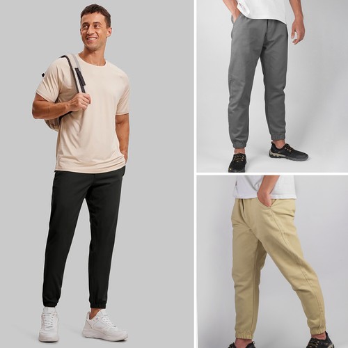 Cargo Pants Drawstring Ankle Casual Fashion Pants American Vintage Pants Breatha - Picture 5 of 33