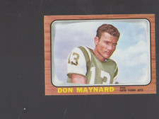 1966 Topps Football Card #95 Don Maynard-New York Jets Near Mint Card
