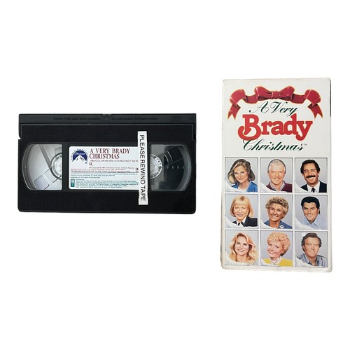 A Very Brady Christmas VHS Hi-Fi Rare 1992 Used With Original Box Box Has FLAWS - Bild 1 von 22