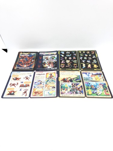 Jumbo Carddass patapata Sealdass Text Book vol 8 Pokemon Advance Generation Rare - Picture 8 of 9