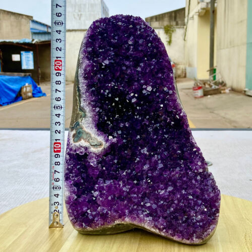 15,8 Pfund natürlicher Amethyst Höhle Quarz Kristall Cluster Mineral Probe Heilung - Bild 3 von 13