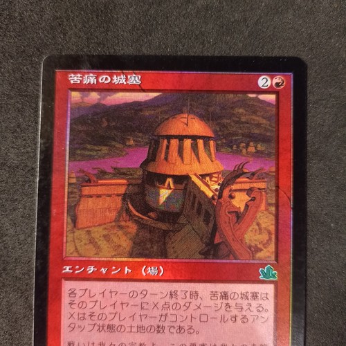 Citadel Of Pain_MTG_ Foil_ Japanese_ Prophecy_ Magic The Gathering_Nearmint - Picture 2 of 6