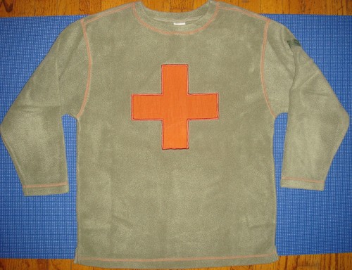 Old Navy Boys Lightweight Fleece Cozy Pullover Sweatshirt Sze 12 Polar Bear - Picture 1 of 5