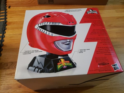 Hasbro Mighty Morphin Power Rangers Lightning Collection Red Ranger Helmet NEW! - Bild 3 von 5