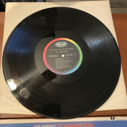 Nat King Cole At The Sands Vintage Vinyl Record LP - Picture 4 of 12