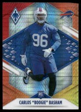 2021 Panini Phoenix #169 Carlos "Boogie" Basham Fire Burst