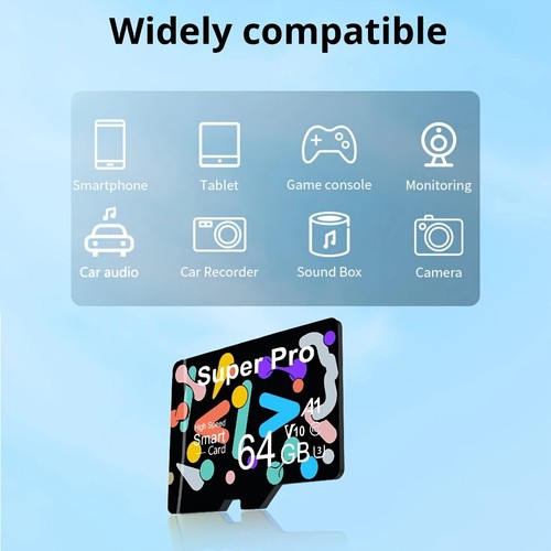 Szybka karta pamięci TF 64 GB – kompaktowa. Szybka. Niezawodny - Zdjęcie 5 z 7