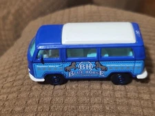 Matchbox 2007 Volkswagen Bus Blue Horse VW Excellent condition C120A