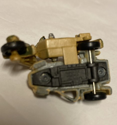MICRO MACHINES BMW R75 with SIDE CAR MILITARY Vintage Galoob Figure #2 - Picture 5 of 6