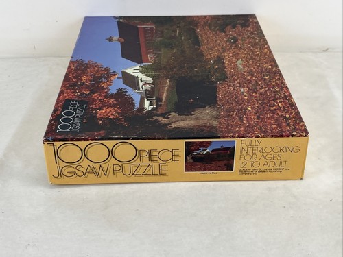 NEW - "Farm In Fall" 1000 Piece Jigsaw Puzzle - 21.5" x 27.5" Golden 4777- 46 - Picture 3 of 6