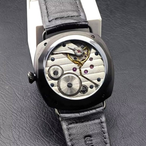 44mm Mechanical Watch | Italian Naval | Military Luxury | Analog watch men SALE - Picture 8 of 23