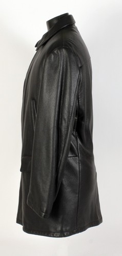 Loro Piana Deer Leather Jacket with Cashmere Lining - Black L - $6495 Retail - Picture 4 of 20