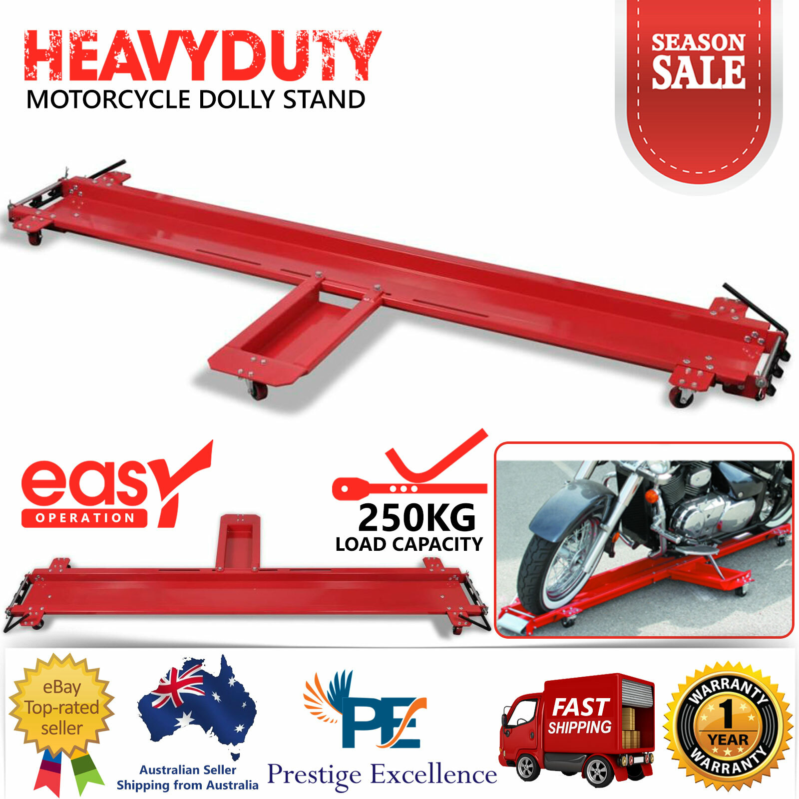 Motorcycle Motorbike Garage Mover Loader Dolly Wheel Chock Parking Support Stand For Sale Online Ebay