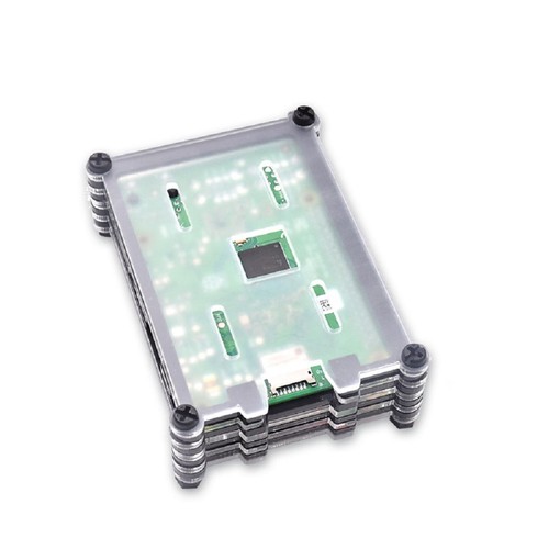 9 Schichten Acryl Transparent Gehäuse mit Lüfter für Raspberry Pi 3B+/3B C - Bild 6 von 9