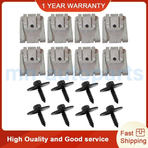 16X Fender Liner Undercar Shield Clip Nuts + Screws For Benz CLK240 CLA200 E260 - Bild 1 von 2
